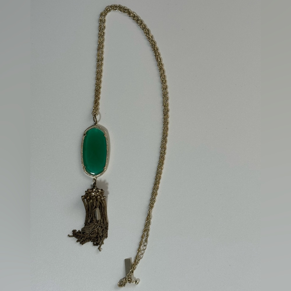 Kendra Scott Gold Green Rayne